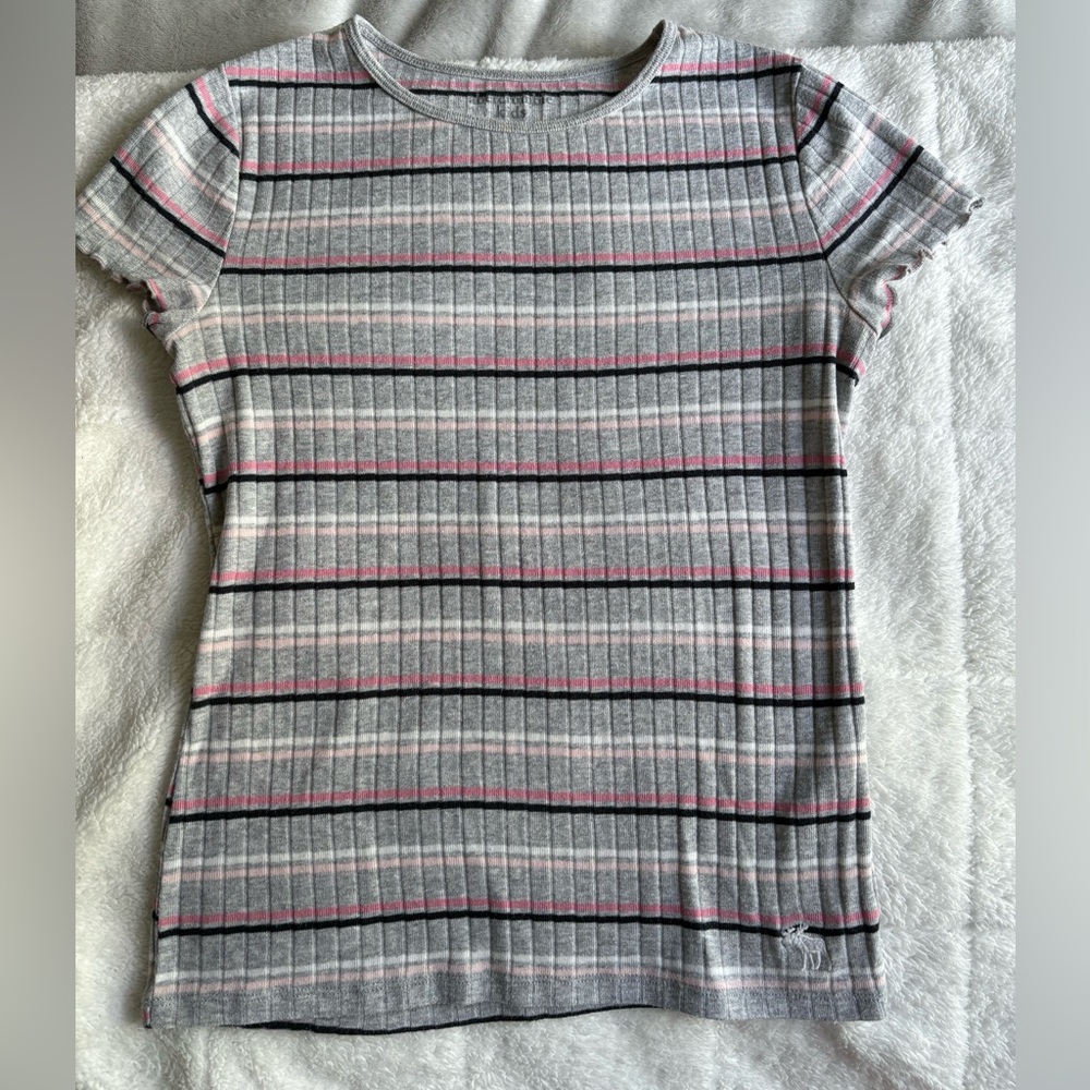 ABERCROMBIE KIDS STRIPED TEE